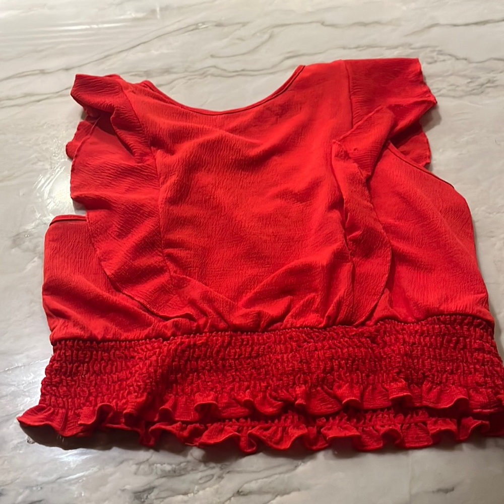 Red t shirt